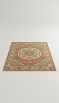 Earth Clay Vintage Medallion Rug